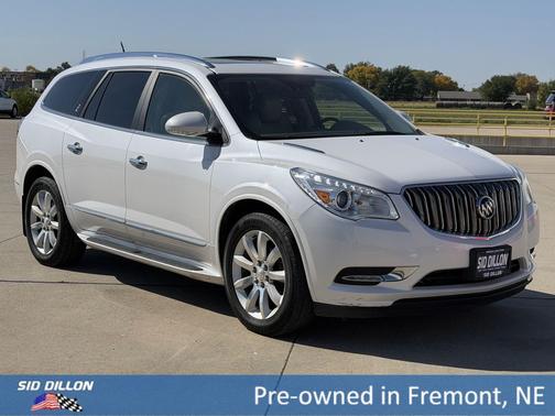White Frost Tricoat 2016 Buick Enclave Premium