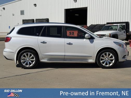 White Frost Tricoat 2016 Buick Enclave Premium