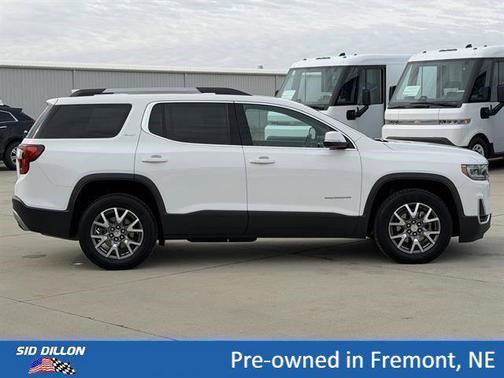 Summit White 2023 GMC Acadia AWD SLT