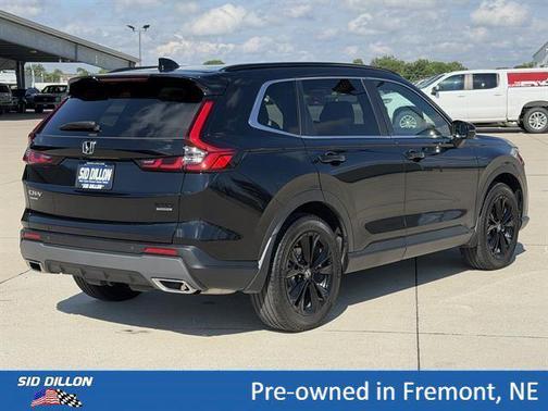 Black 2025 Honda CR-V Hybrid Sport Touring AWD