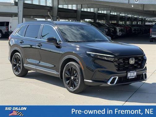 Black 2025 Honda CR-V Hybrid Sport Touring AWD