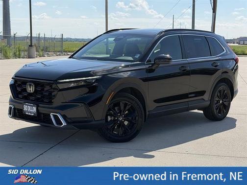 Black 2025 Honda CR-V Hybrid Sport Touring AWD