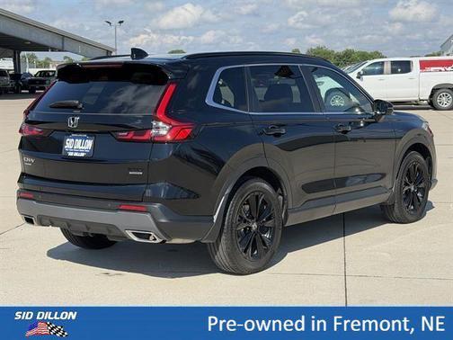 Black 2025 Honda CR-V Hybrid Sport Touring AWD