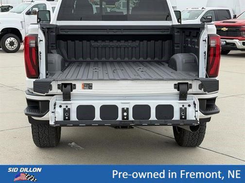 White Frost Tricoat 2024 GMC Sierra 3500 Denali
