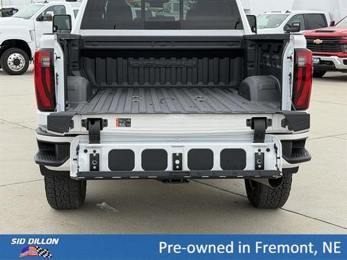 White Frost Tricoat 2024 GMC Sierra 3500 Denali