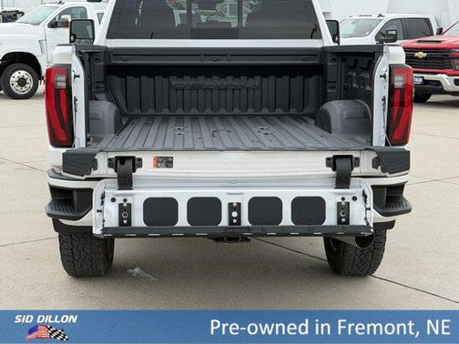 White Frost Tricoat 2024 GMC Sierra 3500 Denali