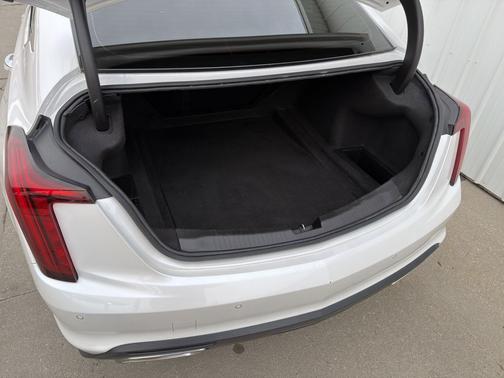 Crystal White Tricoat 2023 Cadillac CT5 Premium Luxury