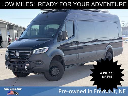 Cavansite Blue Metallic 2021 Mercedes-Benz Sprinter 3500XD High Roof