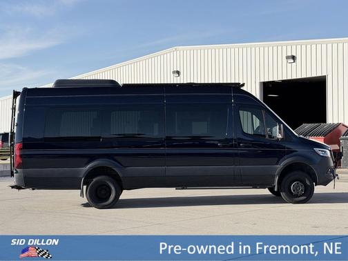 Cavansite Blue Metallic 2021 Mercedes-Benz Sprinter 3500XD High Roof