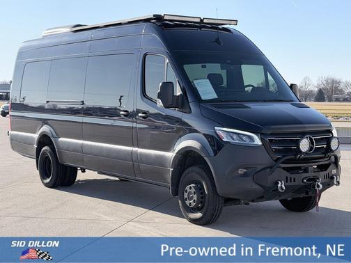 Cavansite Blue Metallic 2021 Mercedes-Benz Sprinter 3500XD High Roof