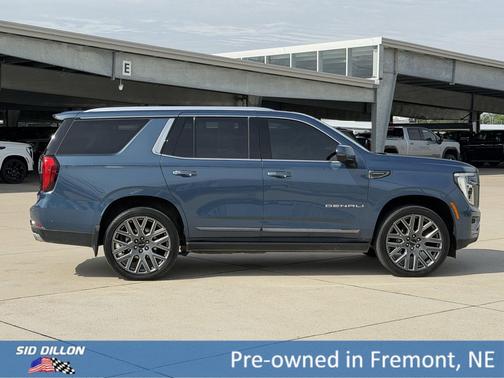 Downpour Metallic 2025 GMC Yukon Denali Ultimate
