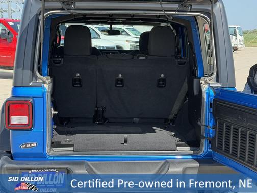 Hydro Blue Pearlcoat 2021 Jeep Wrangler Willys