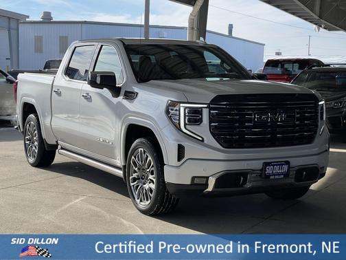 White Frost Tricoat 2023 GMC Sierra 1500 Denali Ultimate