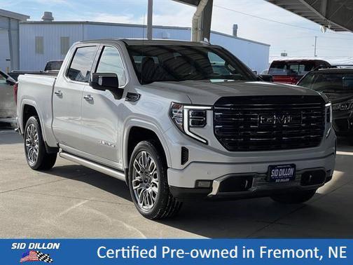 White Frost Tricoat 2023 GMC Sierra 1500 Denali Ultimate