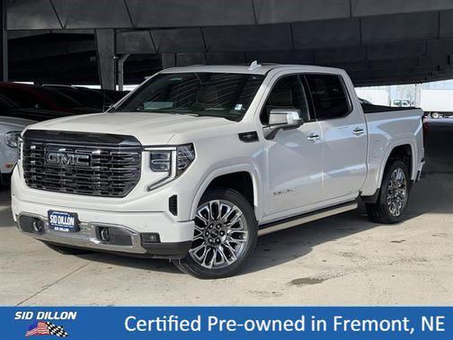 White Frost Tricoat 2023 GMC Sierra 1500 Denali Ultimate
