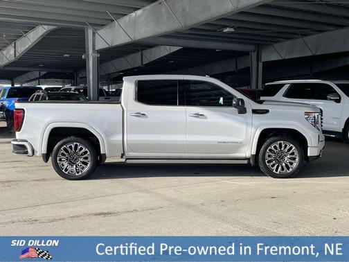 White Frost Tricoat 2023 GMC Sierra 1500 Denali Ultimate