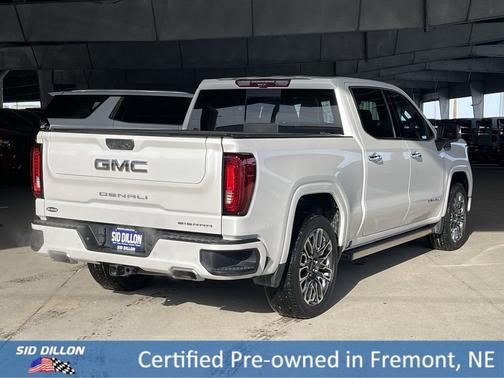 White Frost Tricoat 2023 GMC Sierra 1500 Denali Ultimate
