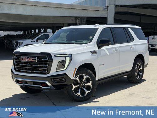 Summit White 2026 GMC Yukon 4WD AT4
