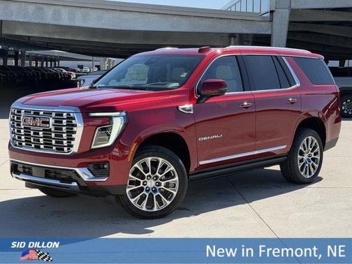 Volcanic Red Tintcoat 2026 GMC Yukon Denali