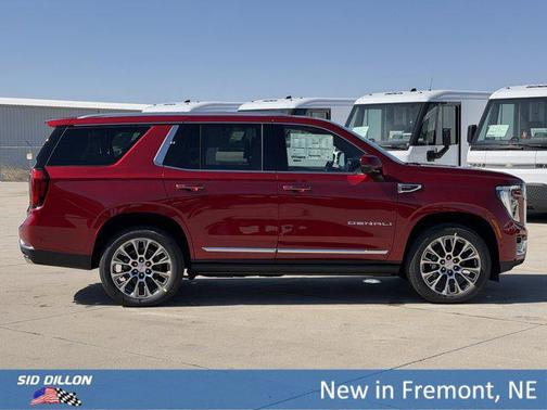 Volcanic Red Tintcoat 2026 GMC Yukon Denali