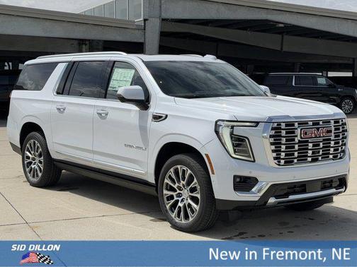 Glacier White Tricoat 2026 GMC Yukon XL Denali
