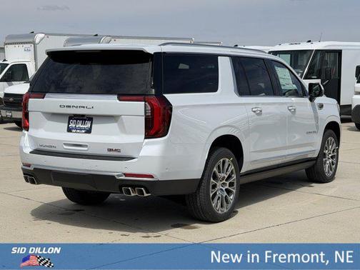 Glacier White Tricoat 2026 GMC Yukon XL Denali