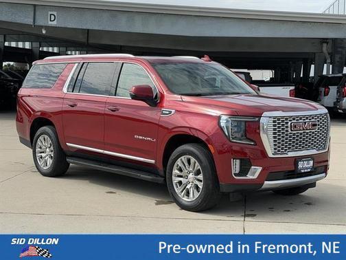 Volcanic Red Tintcoat 2023 GMC Yukon XL Denali