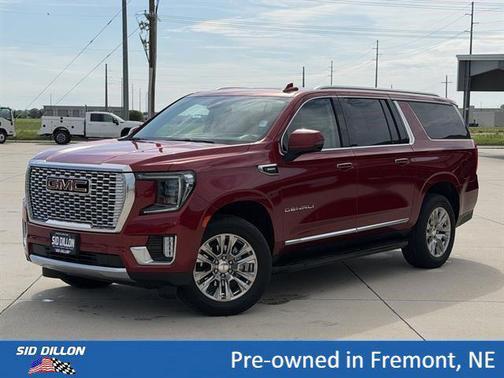 Volcanic Red Tintcoat 2023 GMC Yukon XL Denali