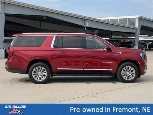 Volcanic Red Tintcoat 2023 GMC Yukon XL Denali