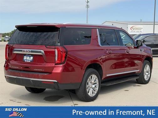 Volcanic Red Tintcoat 2023 GMC Yukon XL Denali