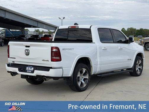 Bright White Clearcoat 2022 RAM 1500 Laramie