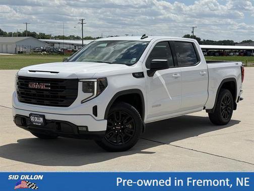 Summit White 2022 GMC Sierra 1500 Elevation