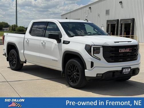 Summit White 2022 GMC Sierra 1500 Elevation
