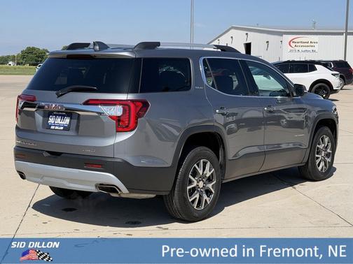 Satin Steel Metallic 2020 GMC Acadia FWD SLE