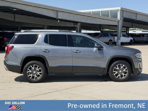 Satin Steel Metallic 2020 GMC Acadia FWD SLE