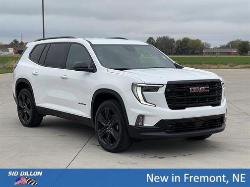 Summit White 2026 GMC Acadia Elevation AWD