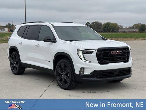 Summit White 2026 GMC Acadia Elevation AWD