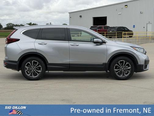 Silver 2021 Honda CR-V AWD EX-L