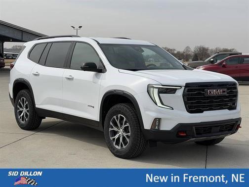 Summit White 2026 GMC Acadia AT4 AWD