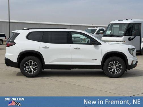 Summit White 2026 GMC Acadia AT4 AWD