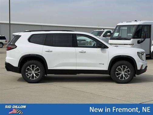 Summit White 2026 GMC Acadia AT4 AWD