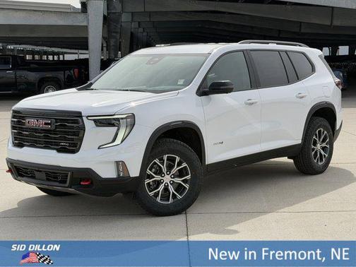 Summit White 2026 GMC Acadia AT4 AWD
