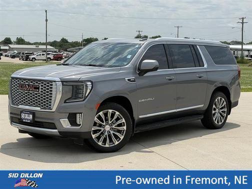 Satin Steel Metallic 2021 GMC Yukon XL Denali