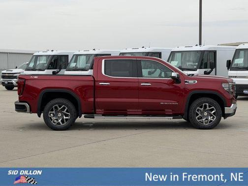 Volcanic Red Tintcoat 2026 GMC Sierra 1500 SLT