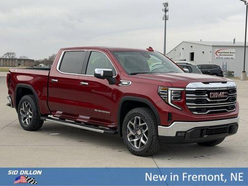 Volcanic Red Tintcoat 2026 GMC Sierra 1500 SLT
