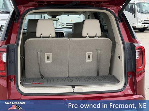 Volcanic Red Tintcoat 2023 GMC Acadia Denali