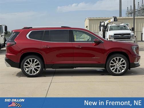 Volcanic Red Tintcoat 2026 GMC Acadia Denali