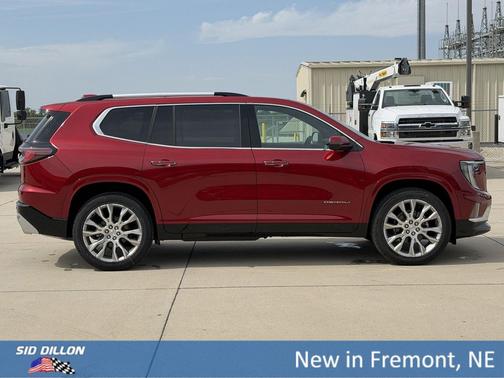 Volcanic Red Tintcoat 2026 GMC Acadia Denali