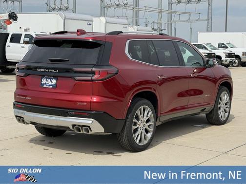 Volcanic Red Tintcoat 2026 GMC Acadia Denali