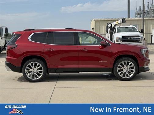 Volcanic Red Tintcoat 2026 GMC Acadia Denali